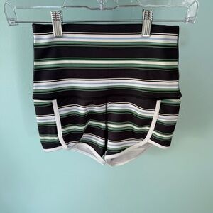 Free People Movement Island Time Printed High Wasted Shorts Size XS